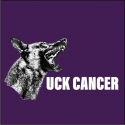**** Cancer Dog Aluminum 2 x 2 Keychain